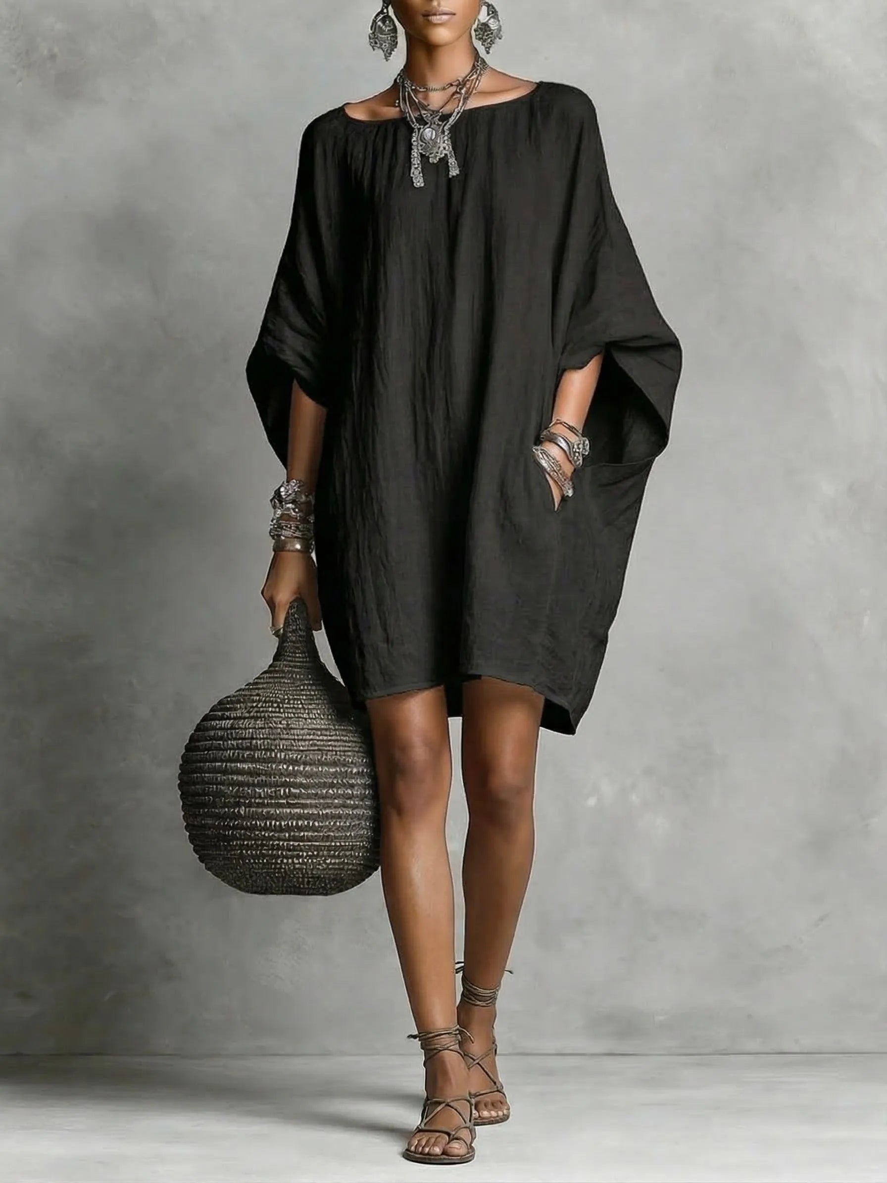 ✨✨LAST DAY SAVE 49% ⏰Casual cotton and linen dress