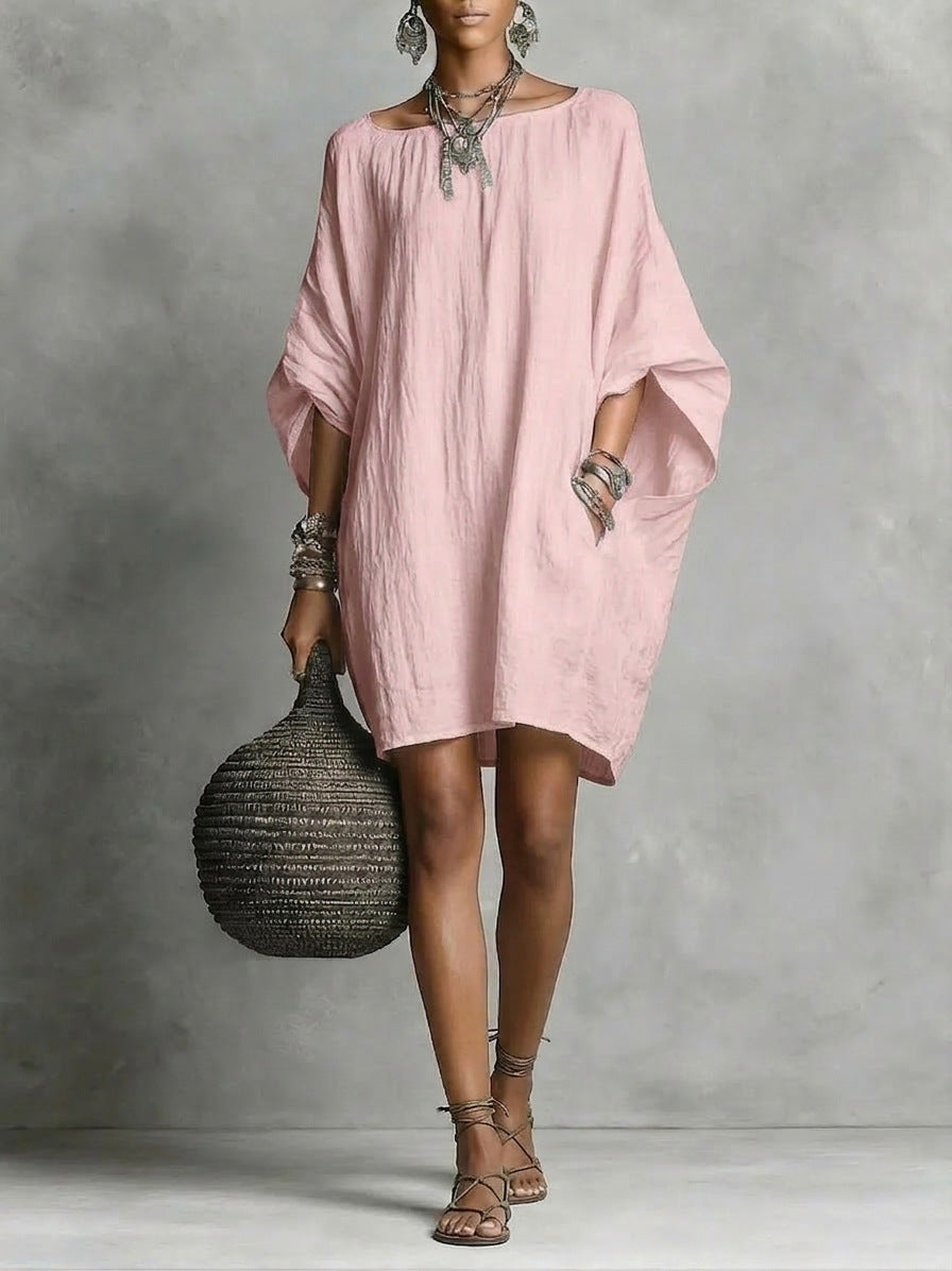 ✨✨LAST DAY SAVE 49% ⏰Casual cotton and linen dress